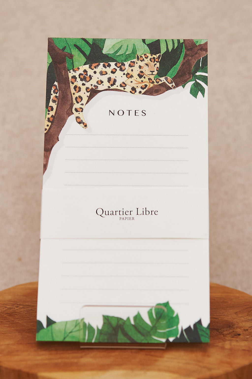 Quartier Libre-Bloc Notes Jungle, 50Feuilles.