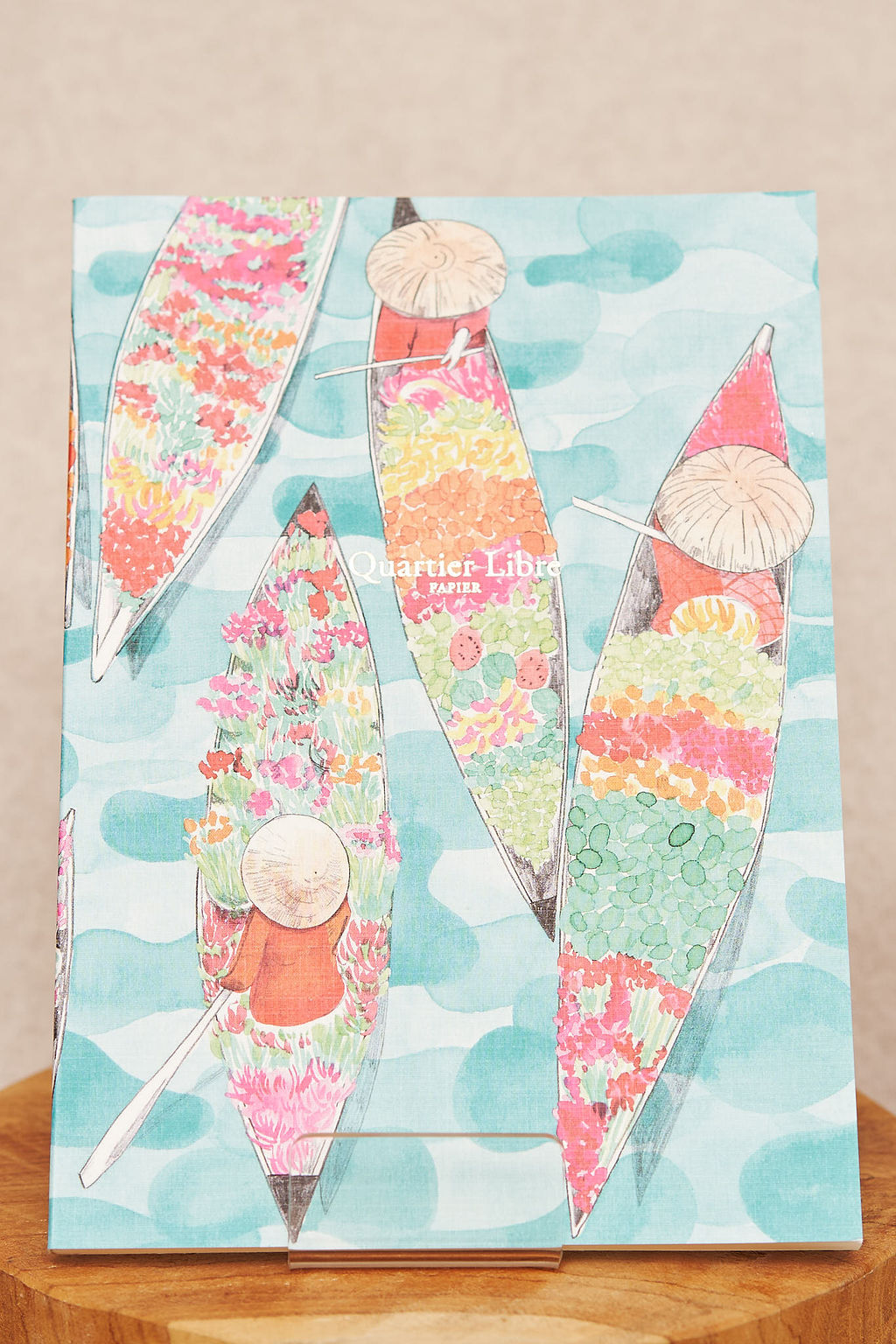 Carnet Pirogue, 40 Feuilles.