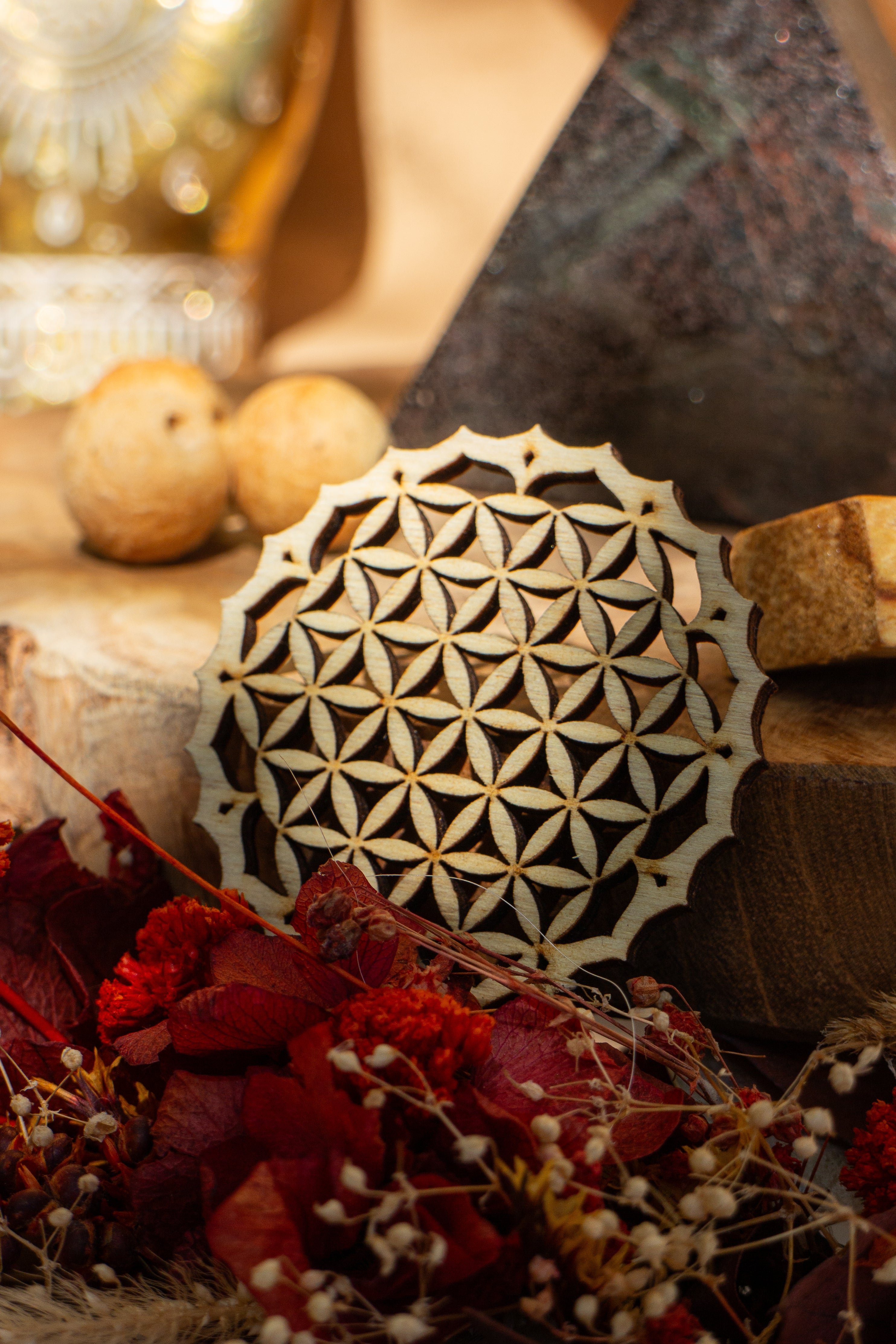 BOX ISIS - Triangle en pierre semi-précieuse + Kit de Purification