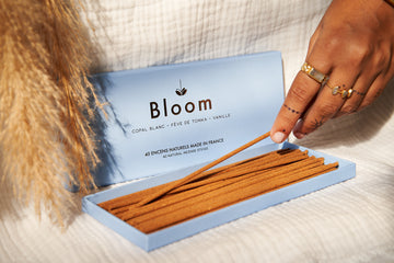 Encens Bloom Bluebird - 40 Batons - Vanille, Tonka, Copal Blanc