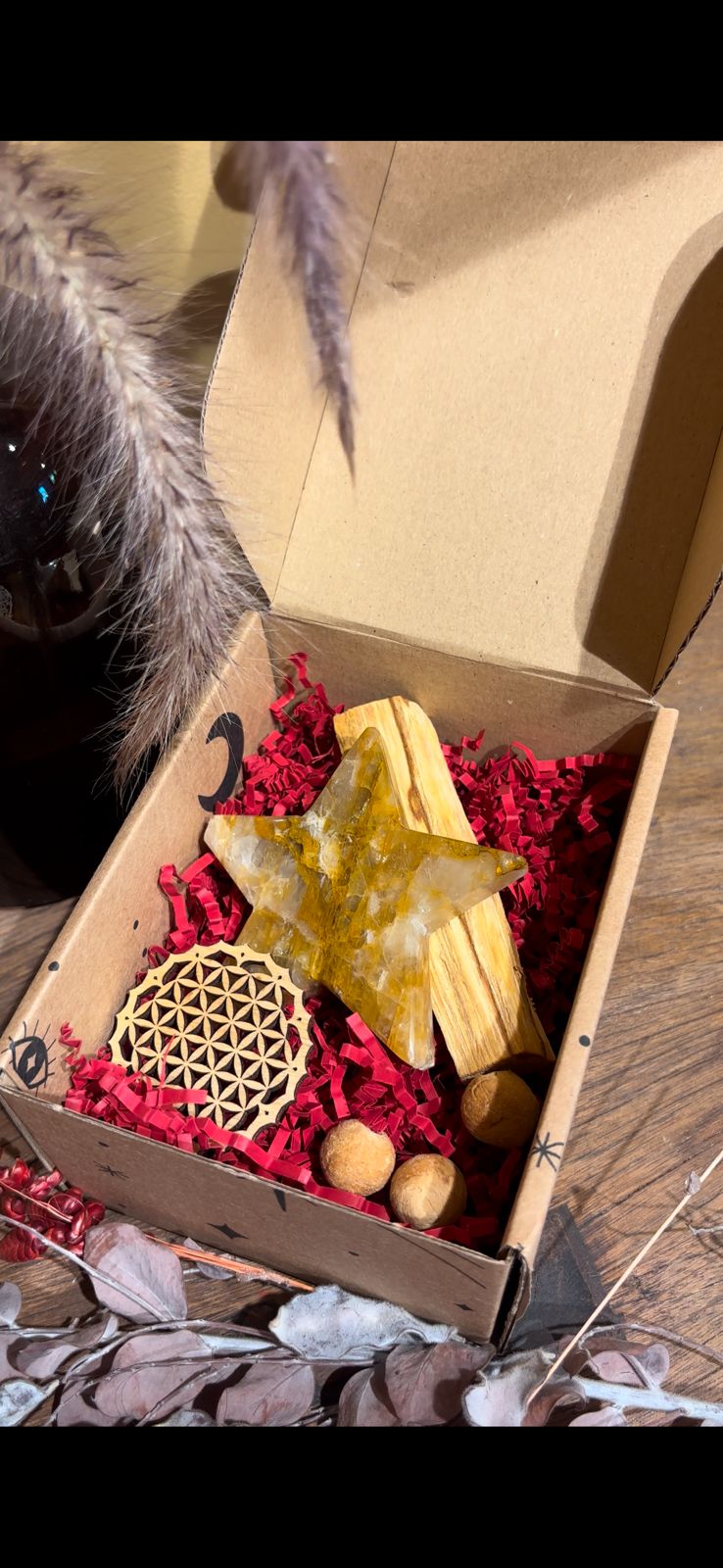 BOX Asteria ⭐️ - Etoile en pierre semi-précieuse + Kit de Purification✨
