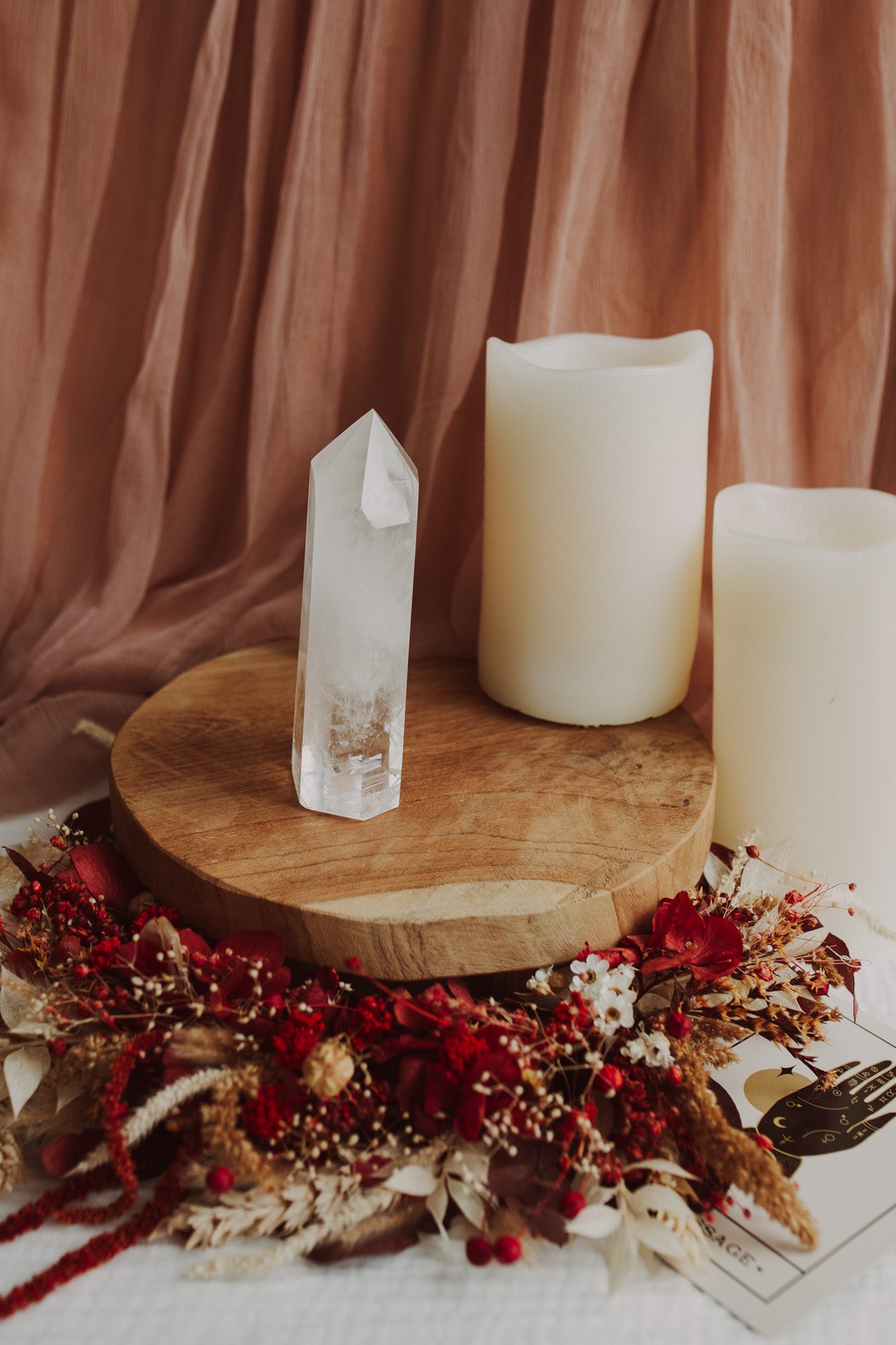 Prisme cristal de roche MM 411